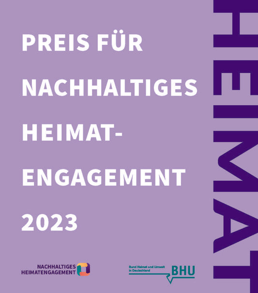 Preis für nachhaltiges Heimatengagement 2023