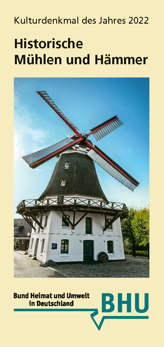 Historische Mühlen und Hämmer - Kulturdenkmal des Jahres 2022